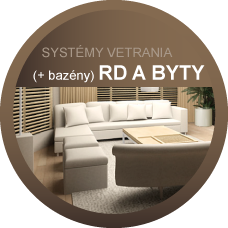 SYSTÉMY VETRANIA RD, BYTOV A BAZÉNOV